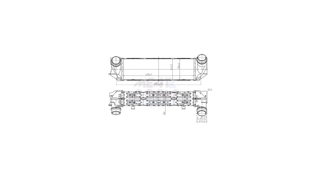 Intercooler – 995085 – (Meat & Doria) v:6559561 Intercooler – 995085 – (Meat & Doria) v:6559561