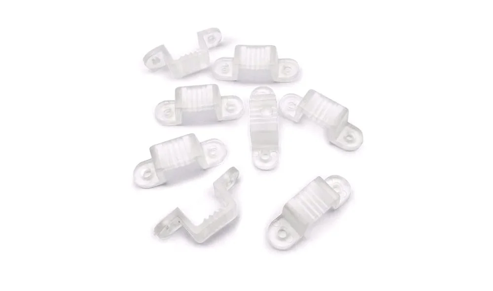 Plastkroker til LED-strip 20 stk v:4209632 Plastkroker til LED-strip 20 stk v:4209632
