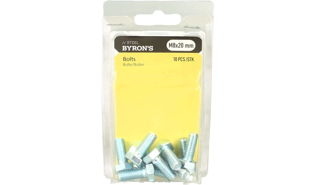 Bolte M8x20 mm – 10 stk v:3076621