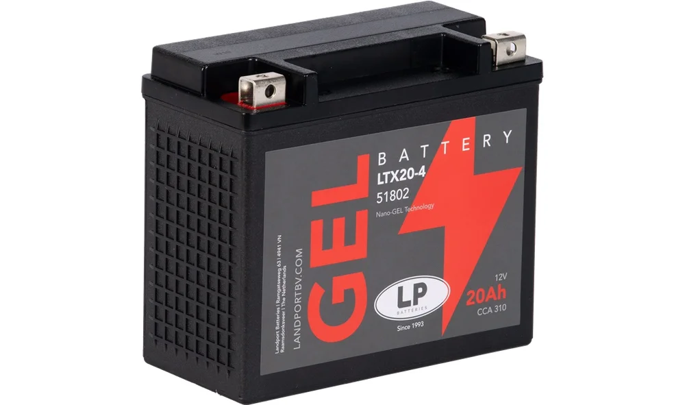 Batteri 12V-20Ah GTX20-BS, Gel v:8525262