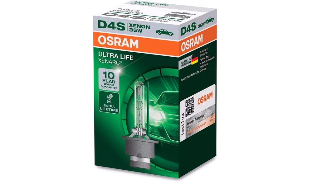 Pære D4S Xenarc Ultra Life 35W Osram v:8315376 Pære D4S Xenarc Ultra Life 35W Osram v:8315376