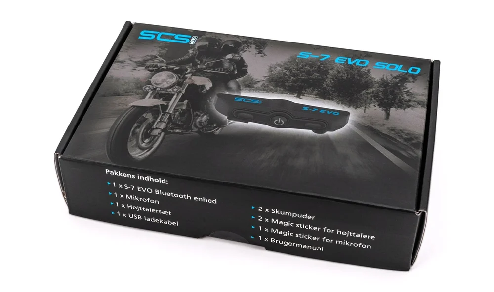 SCS S-7 EVO Bluetooth hjelm headset v:3198545