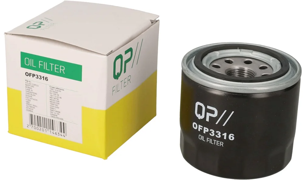 Oljefilter - 0 451 103 316 - (QP Filter) v:9360843