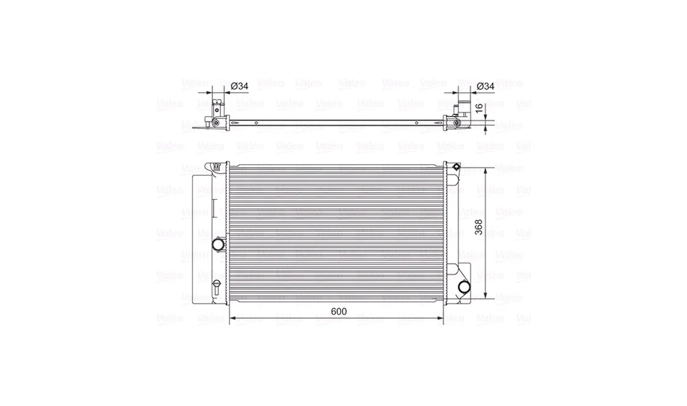 Radiator, Motorkjøling v:4050484