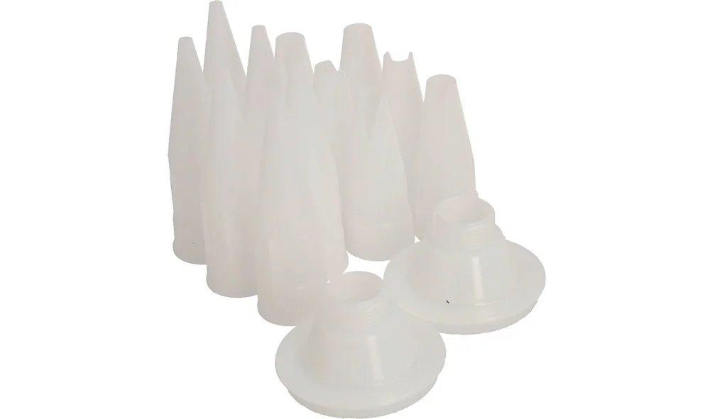 Dysesett 12 stk 21mm med rund, og V snit v:4573644