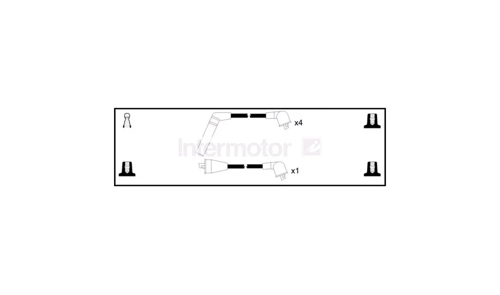 Tennplugg Kabelsett 73571 (Intermotor) v:9232797 Tennplugg Kabelsett 73571 (Intermotor) v:9232797