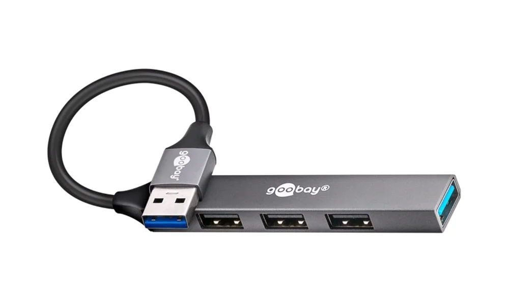 USB-hub 4 porter, USB-A til USB-A v:1239064