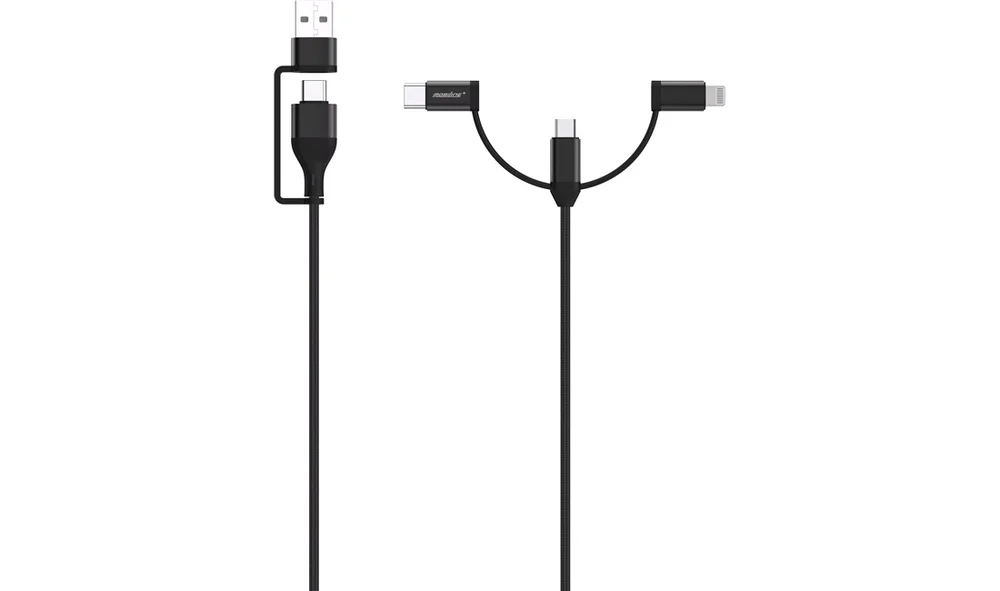 3-i-1 kabel C->Lightning\/USB-C\/Micro-USB v:986960 3-i-1 kabel C->Lightning\/USB-C\/Micro-USB v:986960