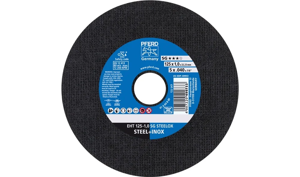 Kutteskive 125 x 10 SG v:1338960