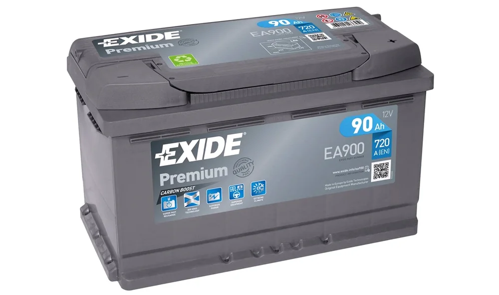 Batteri - EA900 - PREMIUM * - (Exide) v:911738