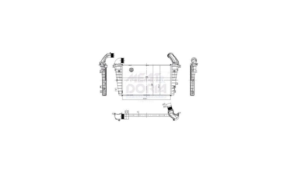 Intercooler – 995263 – (Meat & Doria) v:9513108 Intercooler – 995263 – (Meat & Doria) v:9513108