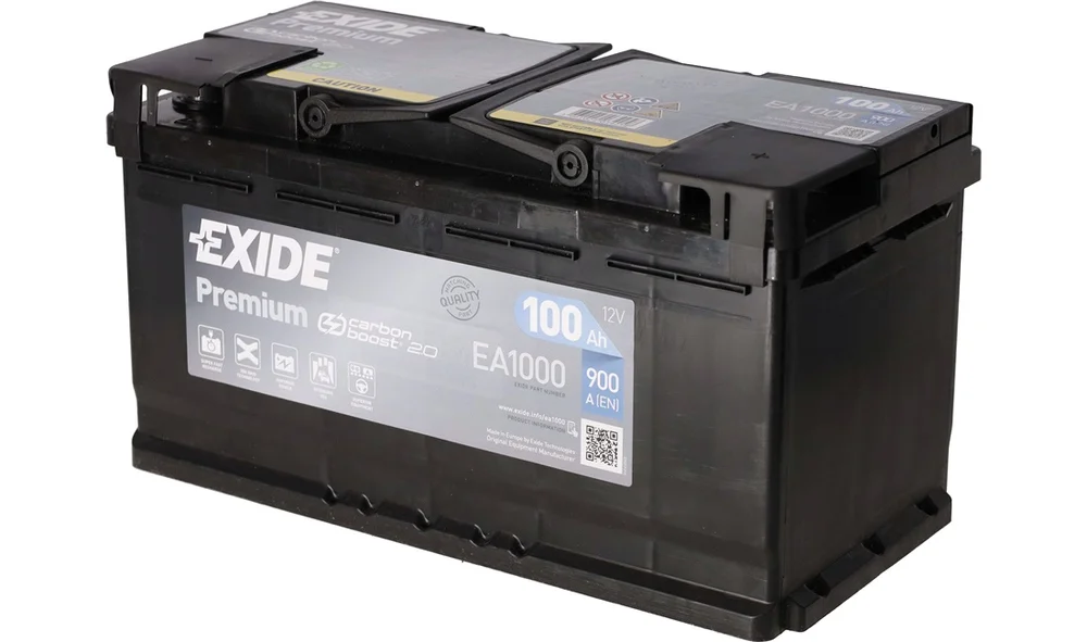 Batteri – EA1000 – PREMIUM * – (Exide) v:9380952