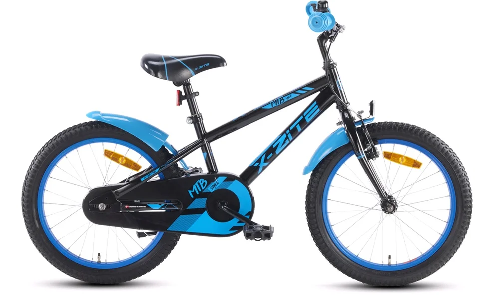 Barnesykkel 18\ MTB style sort\/blå v:8095022″ Barnesykkel 18\ MTB style sort\/blå v:8095022″