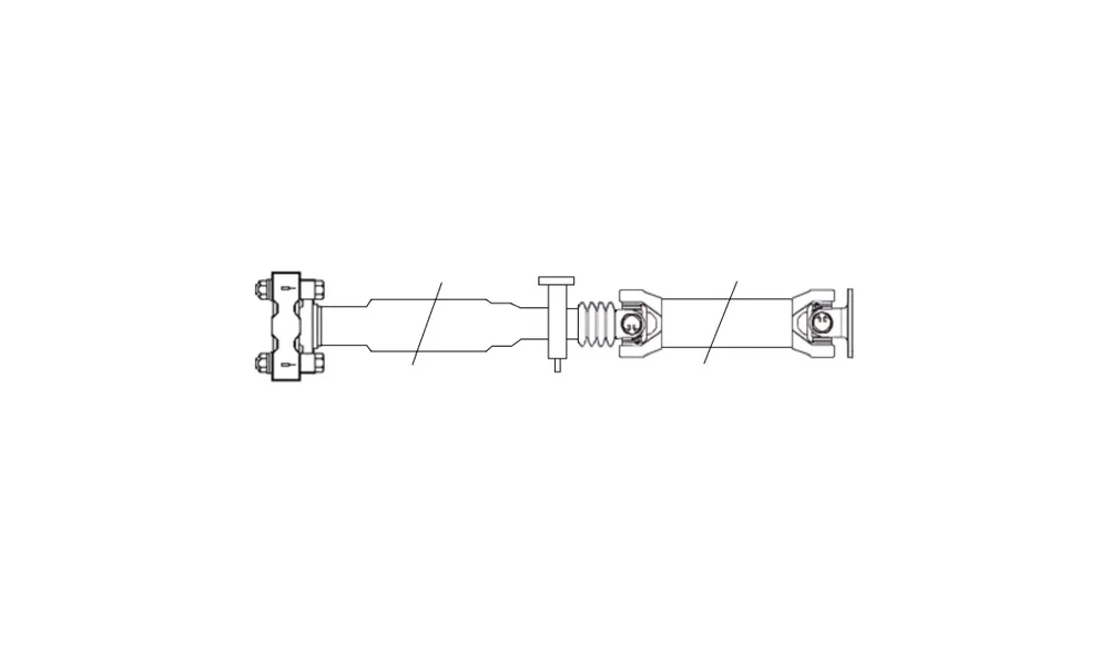 Kardangaksel, akseldrift GKNP20035 (GKN) v:5001045 Kardangaksel, akseldrift GKNP20035 (GKN) v:5001045
