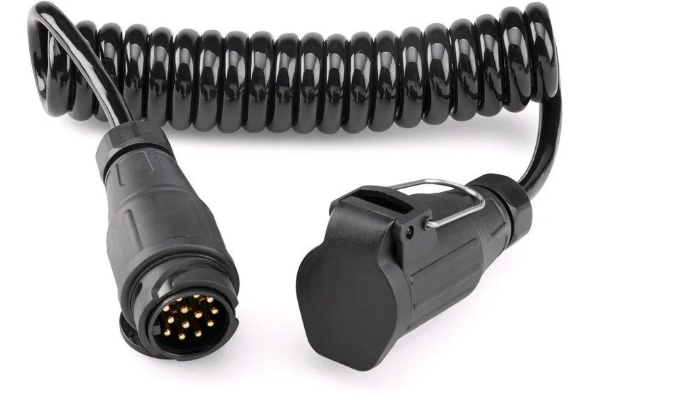 Tilhenger spiralkabel2,7M 13polethan\/hun v:5117274