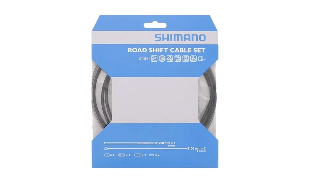 Shimano girkabelsett Optislik Road Svart v:1483917