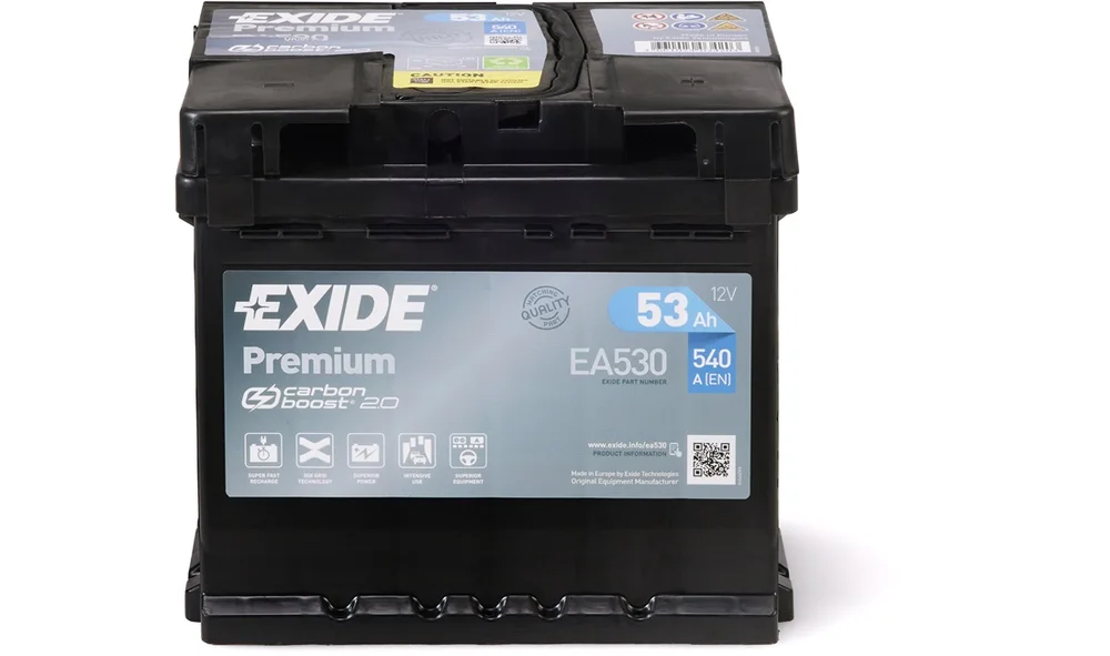 Batteri – EA530 – PREMIUM * – (Exide) v:674970