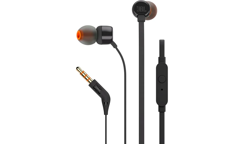 JBL T110 In-Ear hodetelefoner, svart v:4497978