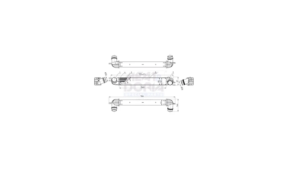 Intercooler – 995119 – (Meat & Doria) v:3839823 Intercooler – 995119 – (Meat & Doria) v:3839823