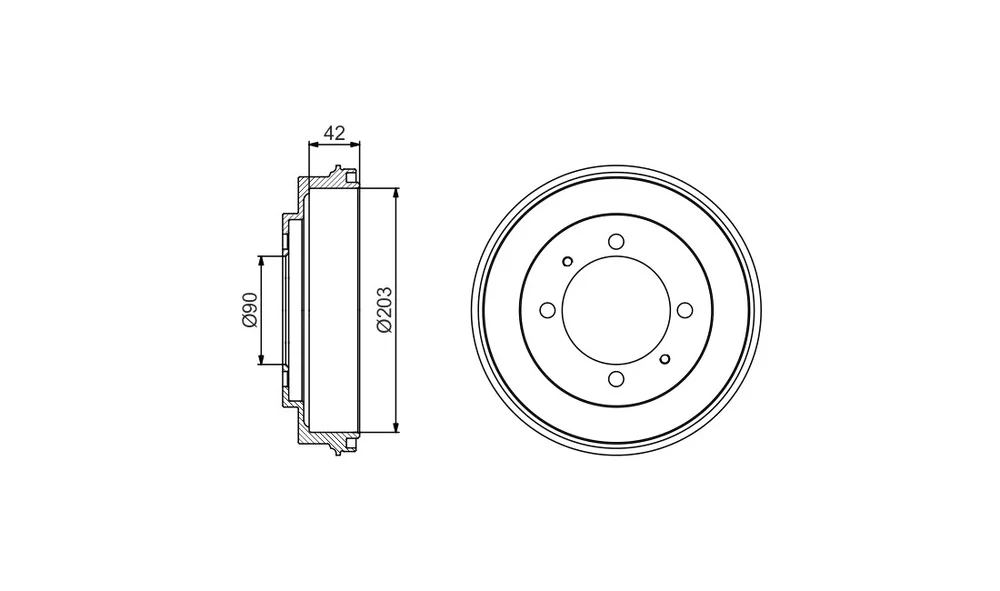 Bremsetrommel – 0 986 477 202 – (BOSCH) v:8317390 Bremsetrommel – 0 986 477 202 – (BOSCH) v:8317390