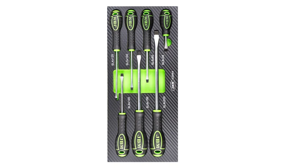 skrutrekkersett flat 7 deler – JBM v:1618760