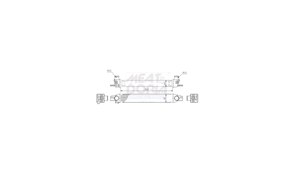 Intercooler – 995213 – (Meat & Doria) v:5957348 Intercooler – 995213 – (Meat & Doria) v:5957348