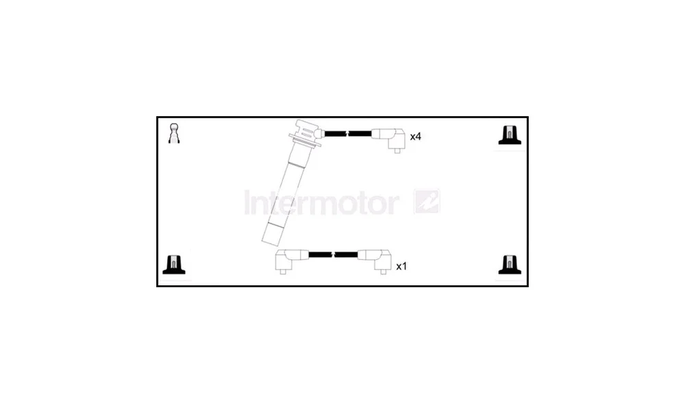 Tennplugg Kabelsett 73478 (Intermotor) v:5757427 Tennplugg Kabelsett 73478 (Intermotor) v:5757427