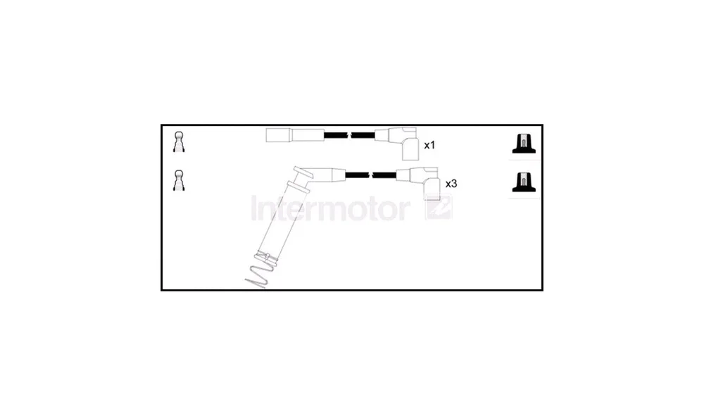 Tennplugg Kabelsett 73489 (Intermotor) v:8082842 Tennplugg Kabelsett 73489 (Intermotor) v:8082842