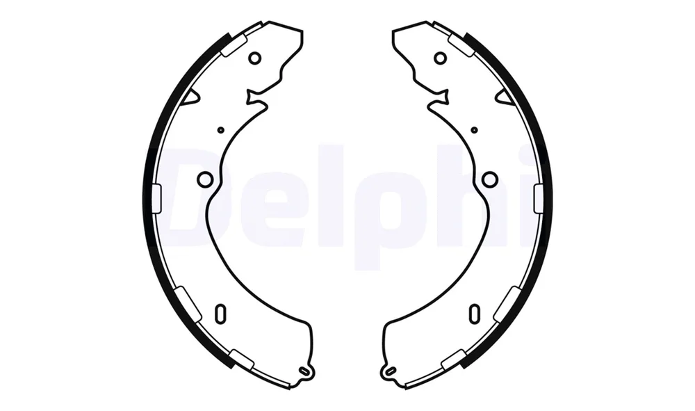Bremsesko Sett – LS2063 – (Delphi) v:8820527 Bremsesko Sett – LS2063 – (Delphi) v:8820527