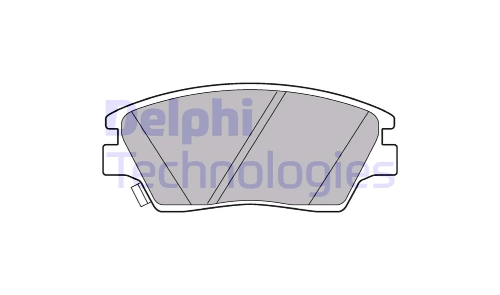 Bremsekloss Sett - LP3263 - (Delphi) v:7545482