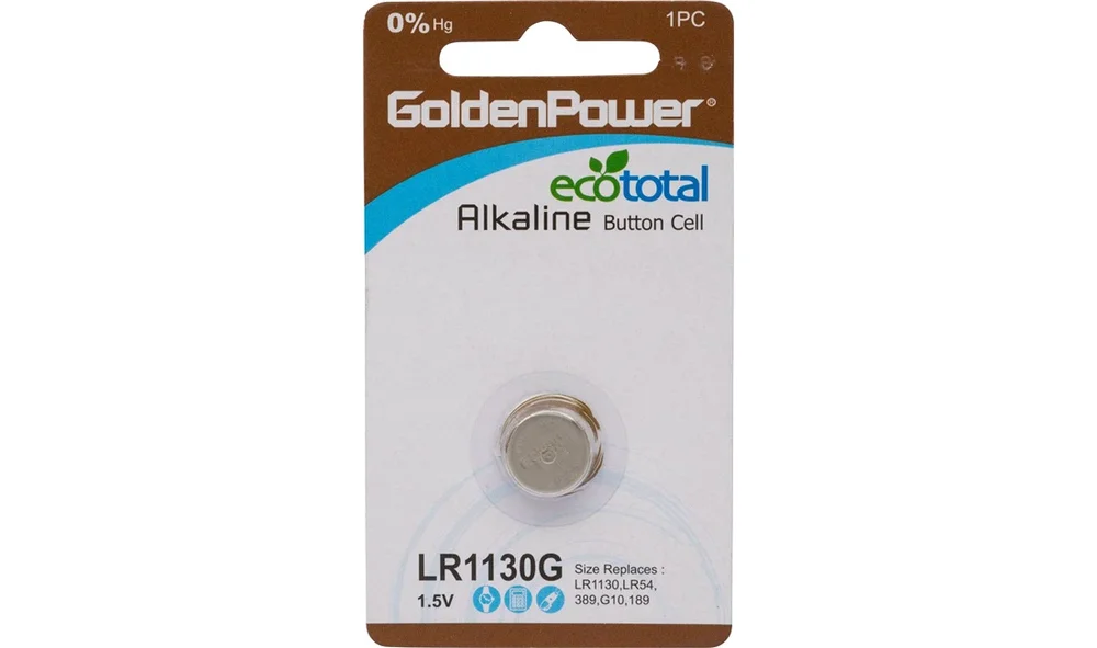 Knappcelle batt LR54, AG10, 1130, 389 v:9027425