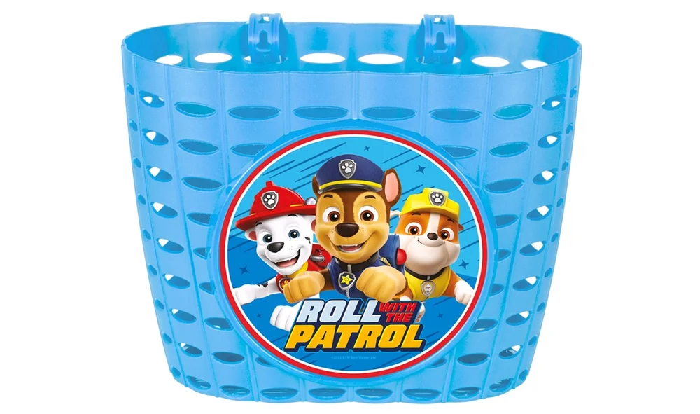 Sykkelkurv barnesykkel Paw Patrol blå v:544314