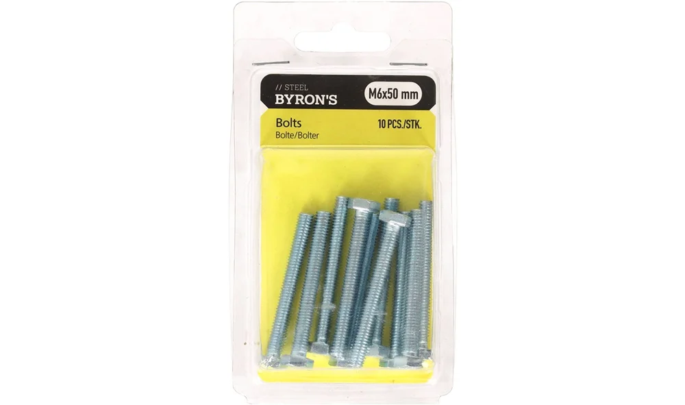 Bolte M6x50 mm – 10 stk v:3897294