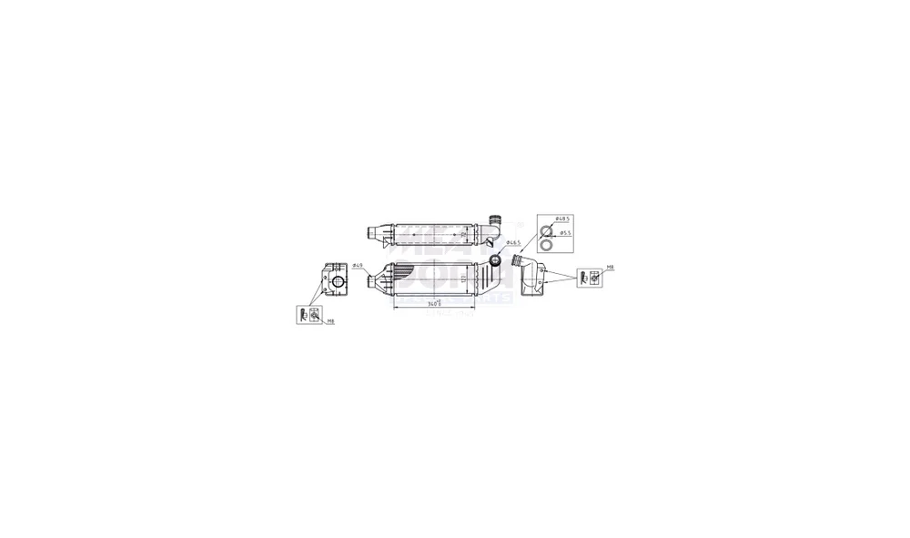 Intercooler – 995335 – (Meat & Doria) v:5665887 Intercooler – 995335 – (Meat & Doria) v:5665887