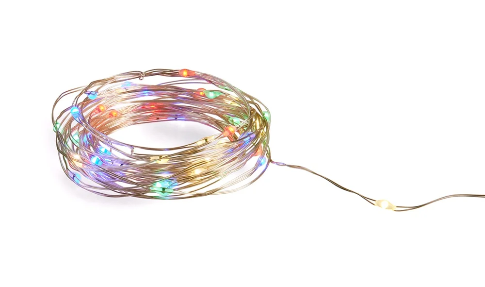 Dekorasjonslyslenke 20 LED mulitifarget v:9933805 Dekorasjonslyslenke 20 LED mulitifarget v:9933805