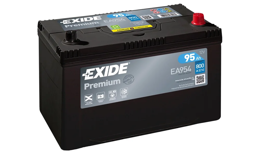 Batteri - EA954 - PREMIUM * - (Exide) v:3492469