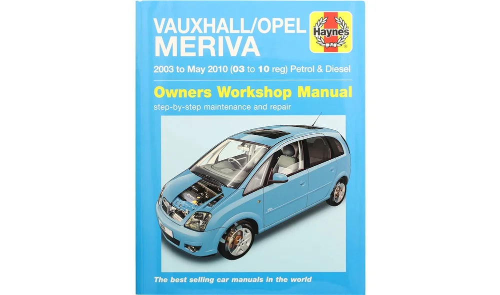 Rephåndbok Meriva A 1,4-1,8 5\/03-5\/10 v:5628631