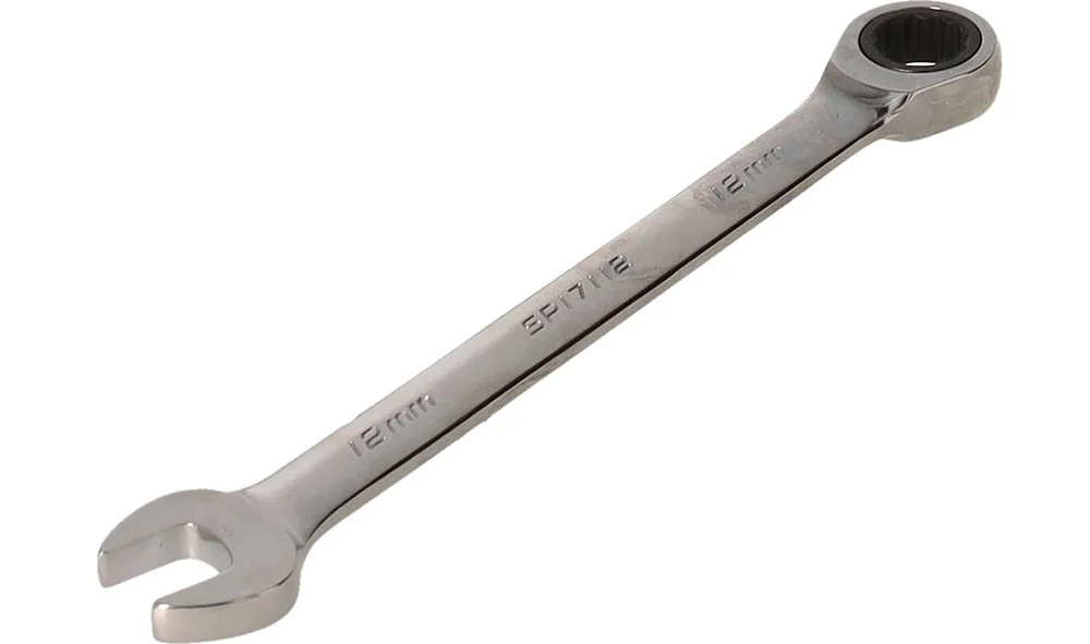 Ringgaffelnøkkel 12mm m\/skralle v:798409