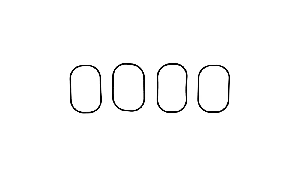 Tetningssett, innsugningsmanifold 11-100 v:3040201