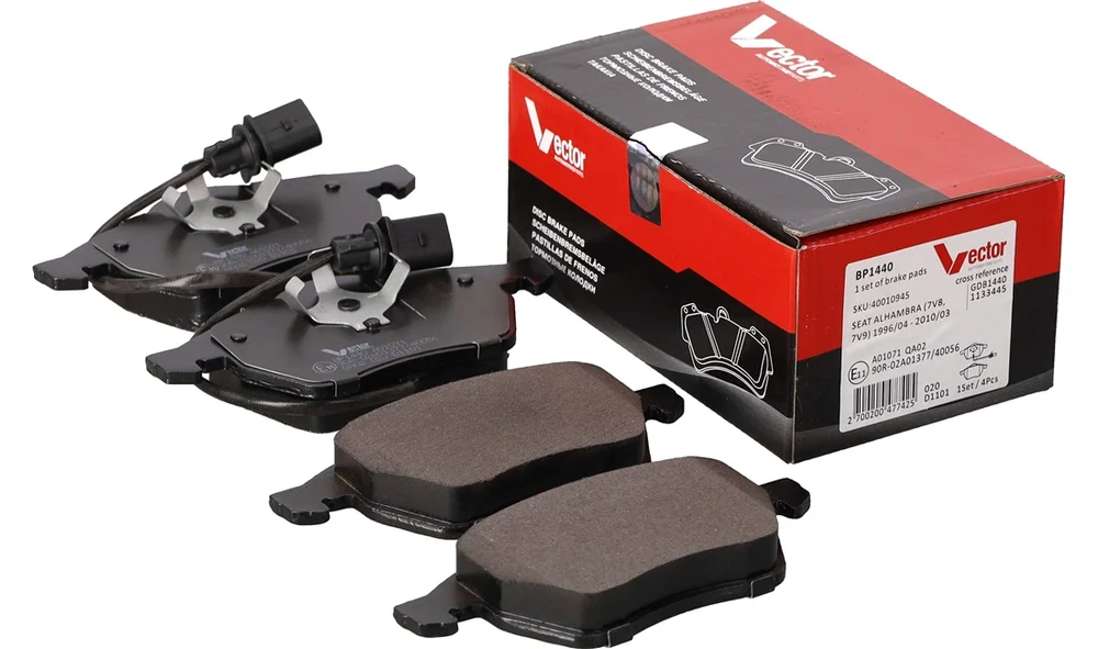 Bremsekloss Sett GDB1440 COTEC (Vector) v:7296617