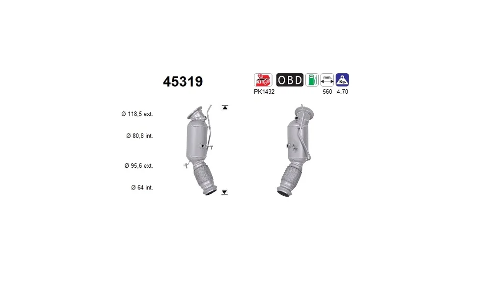 Katalysator - 45319 - (AS) v:6435880