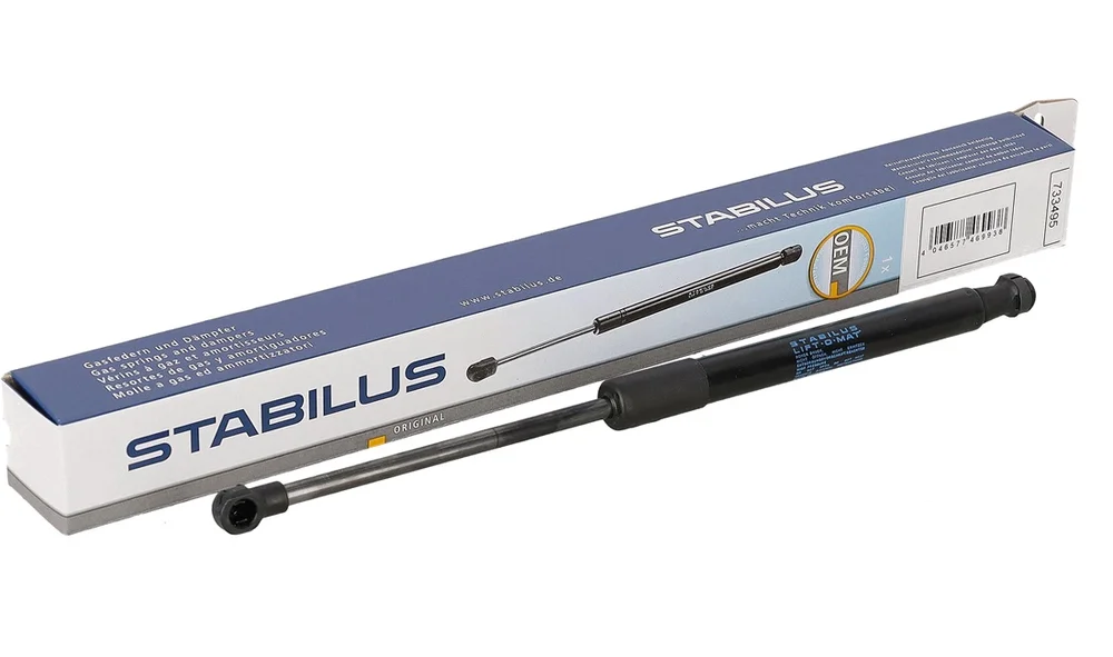 Gassfjær, motorpanser 733495 (Stabilus) v:9823028