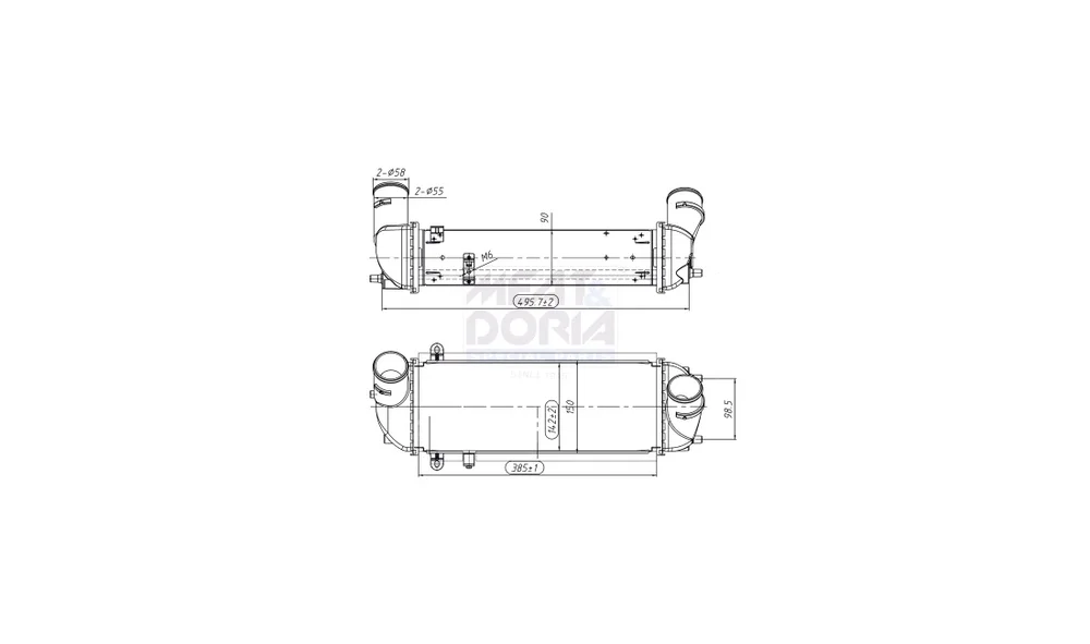 Intercooler – 995214 – (Meat & Doria) v:5430925 Intercooler – 995214 – (Meat & Doria) v:5430925