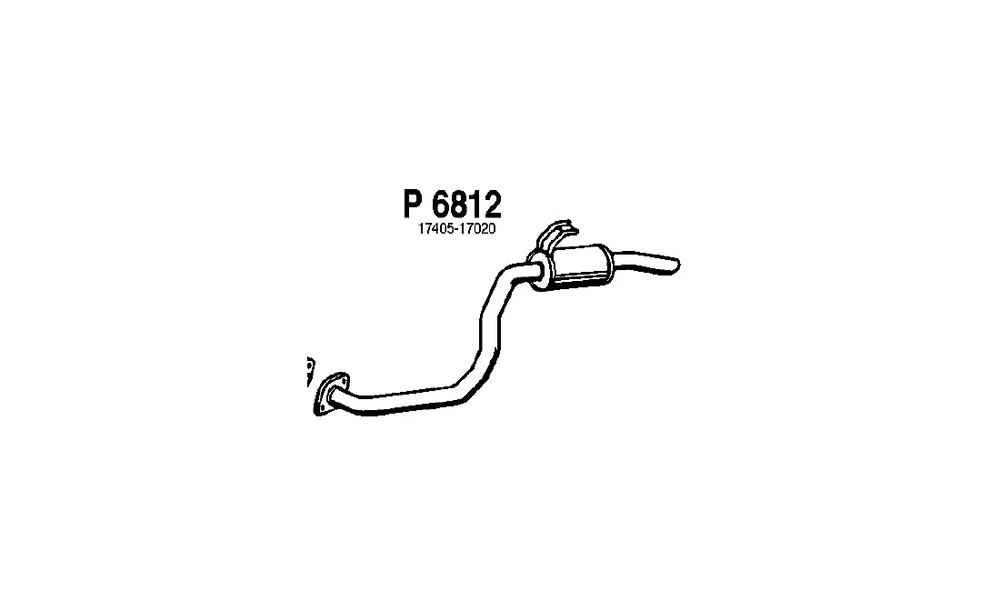 Bakre Lydpotte - P6812 - (Fenno) v:6330961