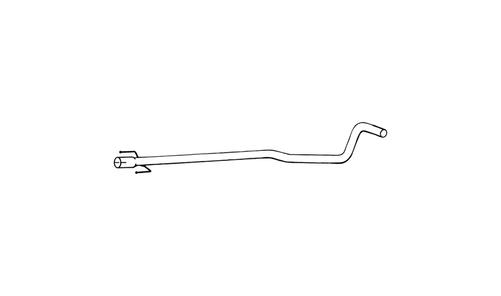 Eksosrør - P4344 - (Fenno) v:9160052