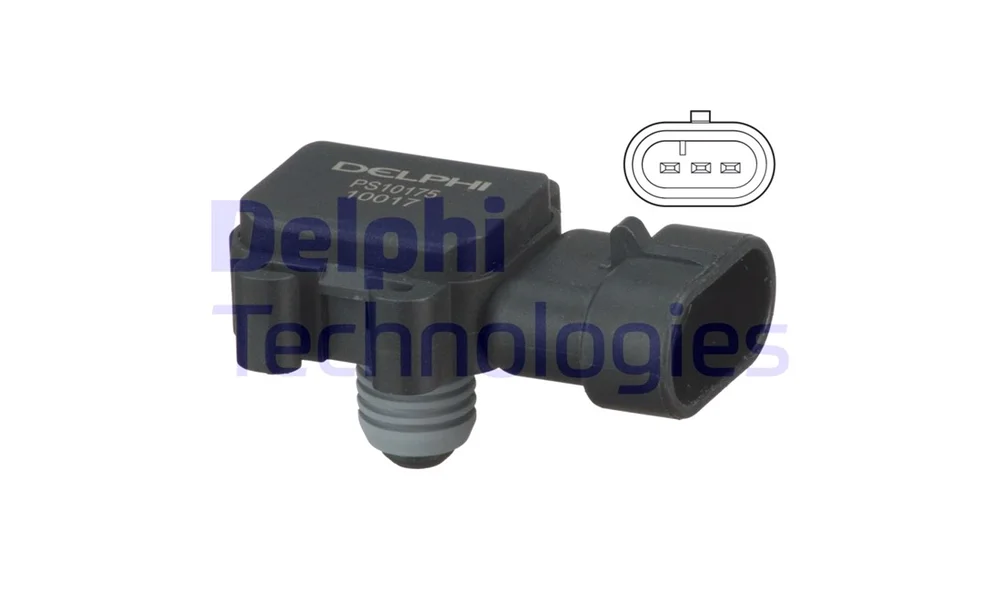 Sensor, Sugerørtrykk PS10175 (Delphi) v:4340647 Sensor, Sugerørtrykk PS10175 (Delphi) v:4340647