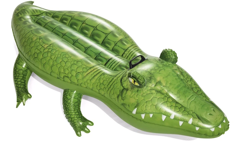 Oppblåsbar Krokodille 168×89 cm v:5131726