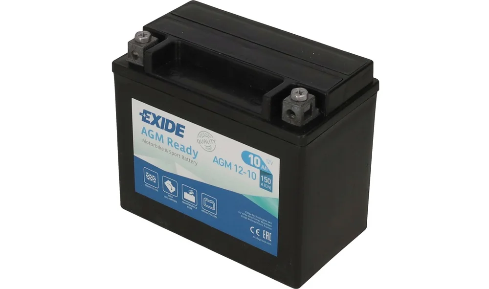 Exide batteri 12V-10Ah, YZF600 Th 96-01 v:5787741