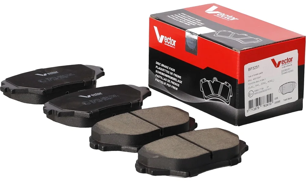 Bremsekloss Sett GDB3251 COTEC (Vector) v:3948729