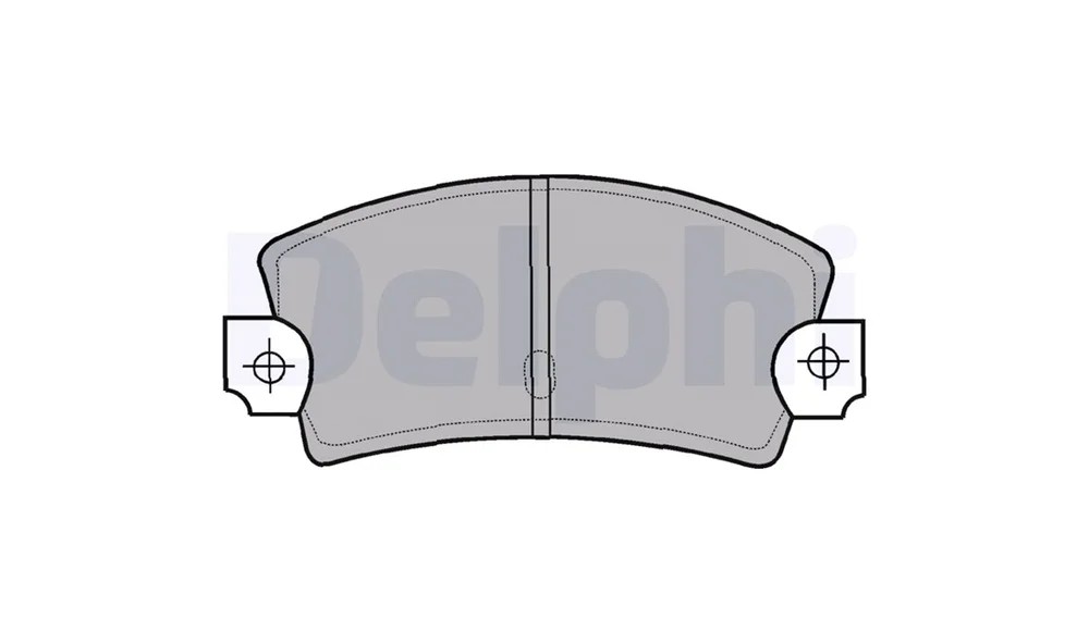 Bremsekloss Sett – LP464 – (Delphi) v:8725022 Bremsekloss Sett – LP464 – (Delphi) v:8725022
